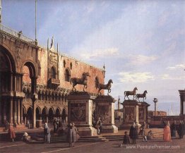 Capriccio: les chevaux de San Marco dans la Piazzetta
