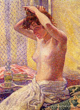 Femme à sa toilette