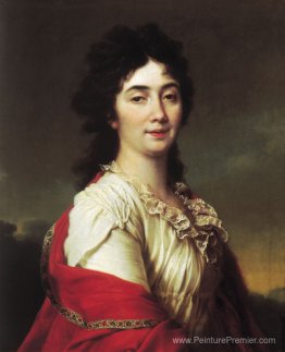 Portrait d'Anna Stepanovna Protassova, l'ancienne demoiselle d'h