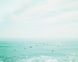 Surfers, Oahu, Hawaï