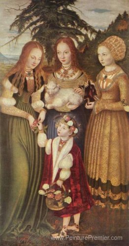 Saints Dorothea, Agnes et Kunigunde