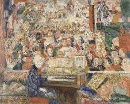 Ensor à l'harmonium