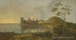 Soirée d'été (château de Caernarvon)