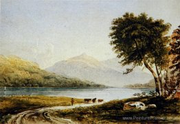 Copie de A. V. Copley Fielding's Loch Achray