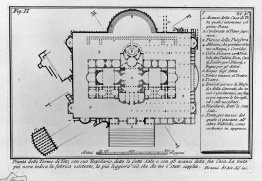 Les antiquités romaines, t. 1, planche xxvii. "Baths of Titus" (