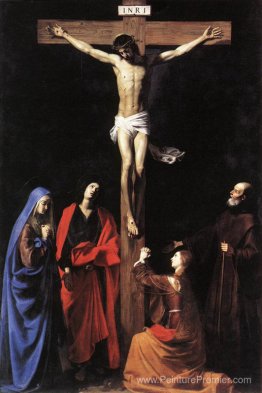 Christ sur la croix avec la Vierge, Marie Madeleine, Saint-Jean