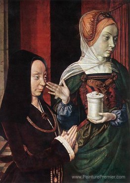 Madeleine de Bourgogne présentée par St. Mary Magdalene