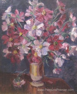 Vase avec des fleurs