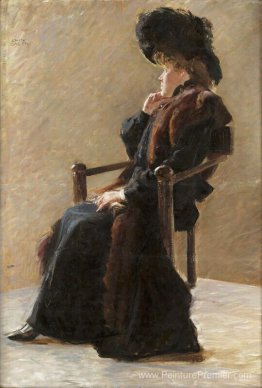 Portrait d'une élégante dame