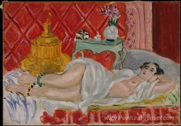 Odalisque, harmonie en rouge