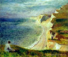 Des falaises sur la côte près de Pourville