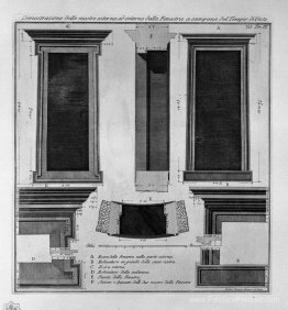 La démonstration de l'extérieur et de l'intérieur de la fenêtre