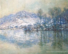 La Seine à Port Villez, Effet de neige