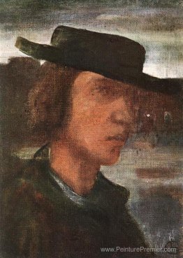 Autoportrait avec chapeau