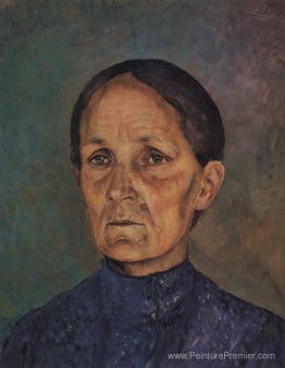 Portrait de A.P.Petrovoy-Vodkin, Mère de l'artiste