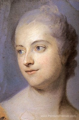 Préparation du portrait de Madame de Pompadour
