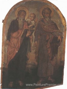 Icône des apôtres Peter et Matthew