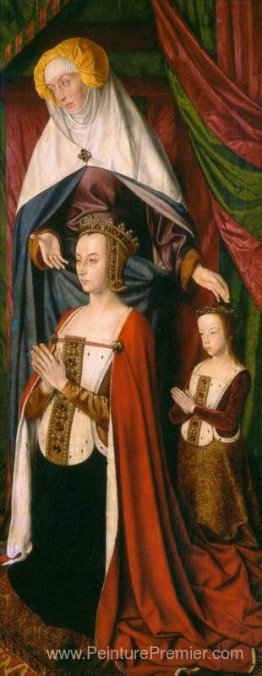 St. Anne présentant Anne de France et sa fille, Suzanne de Bourb