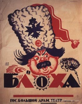 Affiche de la pièce "Flea"