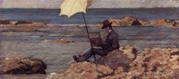 Silvestro Lega, Nella pittura di Riva al Mare