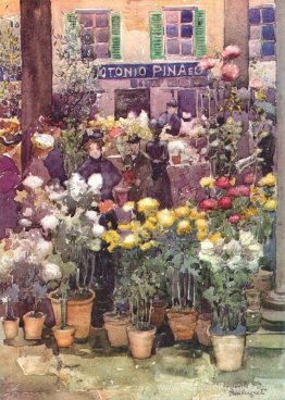 Marché des fleurs italiennes