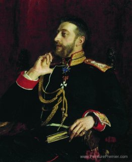 Portrait du poète Grand Prince Konstantin Konstantinovich Romano