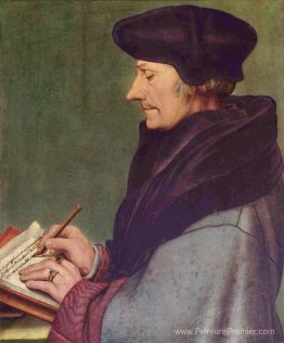 Portrait d'Erasmus of Rotterdam Writing