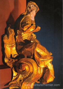 Figure féminine assise (allégorie de l'orthodoxie)