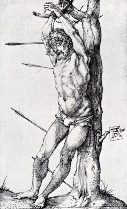 St. Sebastian à l'arbre