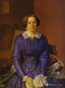 Portrait d'Elizaveta Petrovna Zhdanova