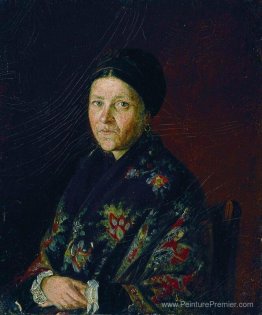 Portrait de A. Bocharova, Tantes d'artistes