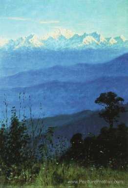 Himalaya le soir