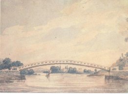 Le pont supérieur sur le schuylkill