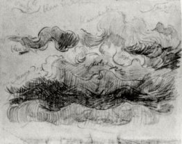 Croquis des nuages ​​avec des annotations de couleur