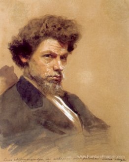 Portrait de l'artiste V.M. Maksimov