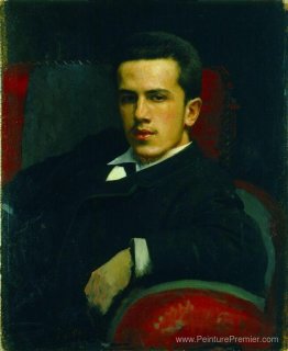 Portrait d'Anatoly Kramskoy, le fils de l'artiste