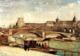 Le Pont du Carrousel et le Louvre