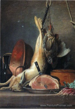 Nature morte avec lapin