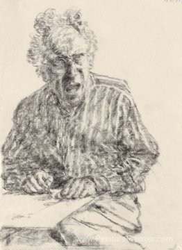 Autoportrait, dessin