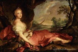 Portrait de Mary Adelaide de France comme Diana