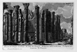 Les antiquités romaines, t. 1, planche xxii. Temple de Cybele.