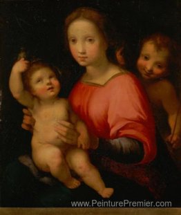 Madonna et enfant avec Saint-Jean le baptiste