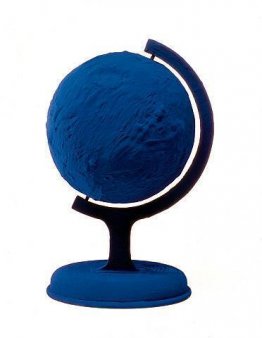 Globe bleu