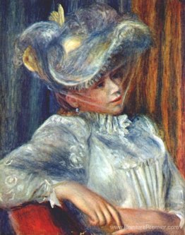 Femme dans un chapeau