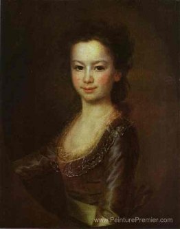 Portrait de la comtesse Maria Vorontsova comme un enfant