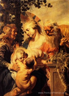 Sainte Famille avec Elizabeth et enfant Jean-Baptiste