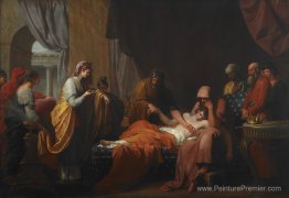 Erasistratus Le médecin découvre l'amour d'Antiochus pour Strato