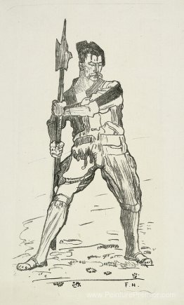 Landsknecht avec hallebarde