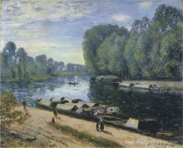 Bateaux sur la rivière Loing