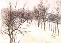 Boulevard Zubovsky en hiver